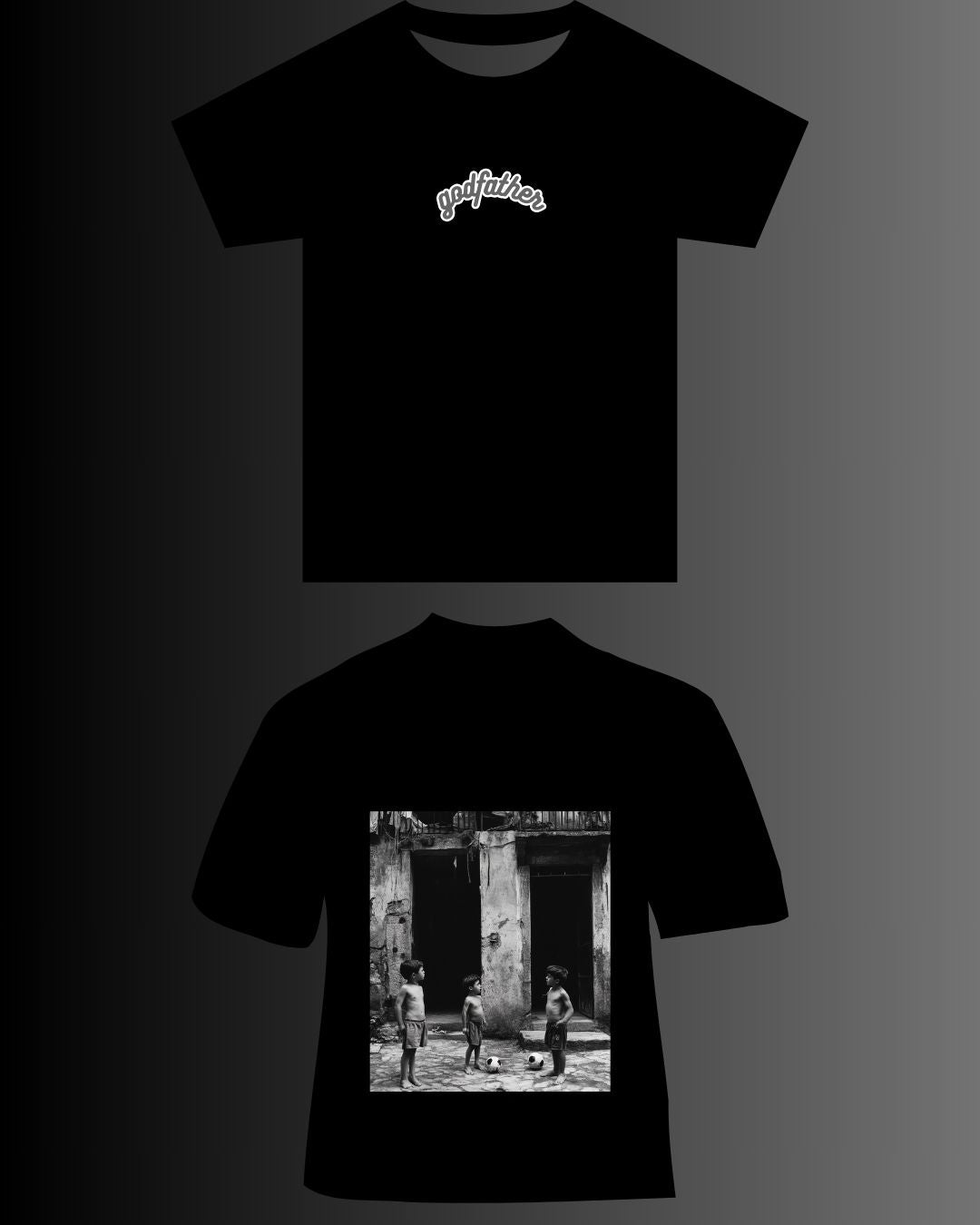 PRE-ORDER TEE-SHIRT GODFATHER BLACK